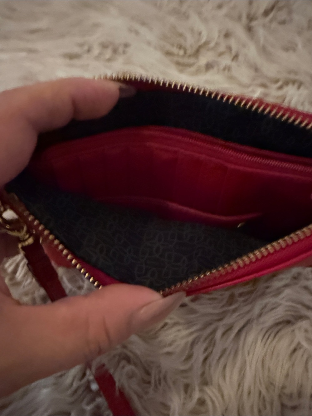 Red wallet - Picture 4 of 6